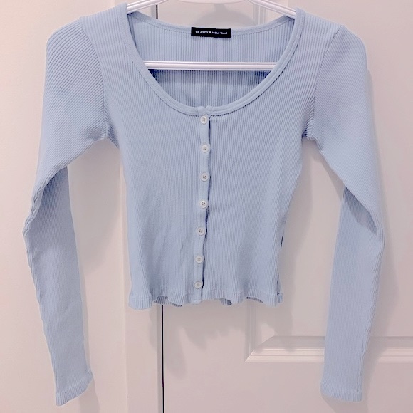 Brandy Melville Tops Brandy Melville Zelly Top Long Sleeve Baby